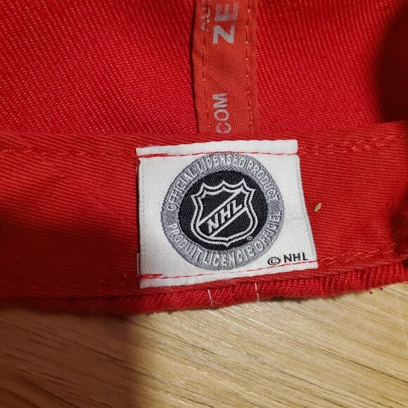 Detroit Red Wings Hat Strapback Baseball Vintage Cap Dad Trucker Zephyr NHL Red - Picture 7 of 8
